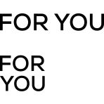 FOR YOU ÉS GLACIAL